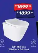 K Carrim 8001 Rimless W/h Pan + S/C Seat offer
