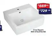 K Carrim Cruz Square W/H 475 x 475 x 185 offer