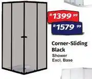 K Carrim Corner Siding Black Shower offer