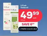 PEP La Lab Tissue Oil-375ml Each offer