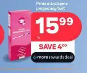 PEP Pride Ultra Home Pregnancy Test-1's offer