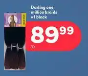 PEP Darling One Million Braids # 1 Black-3's offer