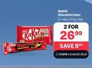 PEP Nestle Chocolate Bars-2 x 40g/41.5g/52g offer