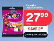 PEP Beacon Liquorice Allsorts Original-150g offer