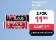 PEP Wilsons XXX Lozenges-2 x 31g offer