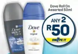 Pick n Pay Dove Roll On Assorted offer