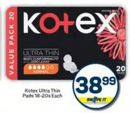Pick n Pay Kotex Ultra Thin Pads offer