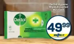 Pick n Pay Dettol Hygiene Wipes Assorted offer