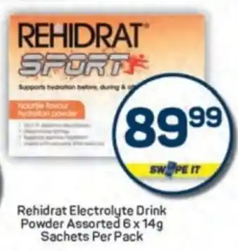 Pick n Pay Rehidrat Electrolyte Drink Powder Assorted Sachets offer