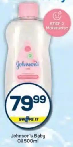 Pick n Pay Johnson's Baby Oil offer