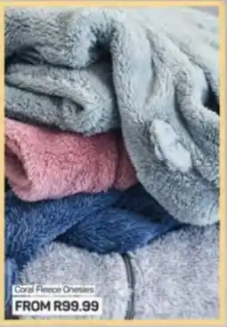 Pick n Pay Coral Fleece Onesies offer