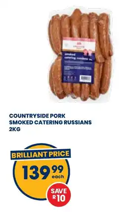 Countryside pork smoked catering russians