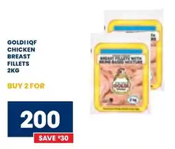Econo Foods Goldi iqf chicken breast fillets offer