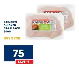 Econo Foods Rainbow chicken braai pack offer