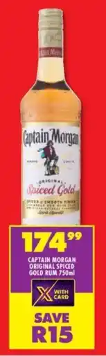 Shoprite Liquor Captain morgan original spiced gold rum offer
