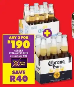Shoprite Liquor Corona extra/cero beer nrb offer
