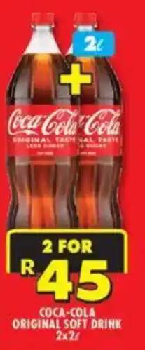 Shoprite Liquor Coca-cola original soft drink offer