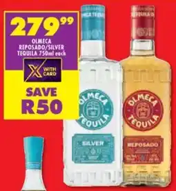 Shoprite Liquor Olmeca reposado/silver tequila offer