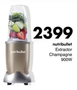 Save Hyper Nutribullet Extractor Champagne 900W offer