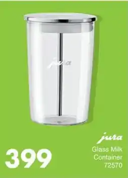 Save Hyper Jura Glass Milk Container offer