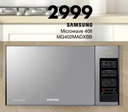 Save Hyper SAMSUNG Microwave offer