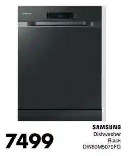 Save Hyper SAMSUNG Dishwasher Black offer