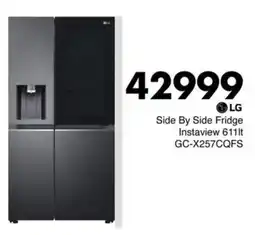 Save Hyper LG Side By Side Fridge Instaview offer
