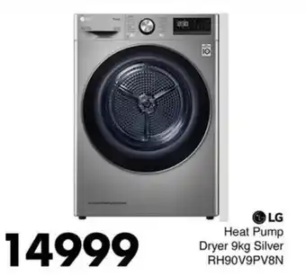Save Hyper LG Heat Pump Dryer Silver offer