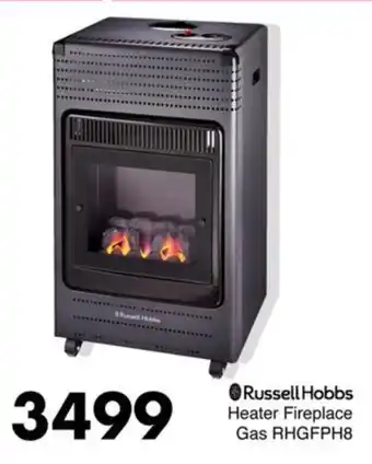 Save Hyper Russell Hobbs Heater Fireplace Gas offer
