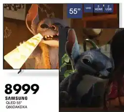 Save Hyper SAMSUNG QLED 55" Q60DAKDXA offer