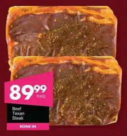 Save Beef Texan Steak offer