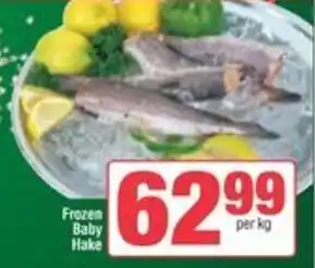 Spar Frozen Baby Hake offer