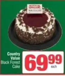 Spar Country Value Black Forest Cake offer
