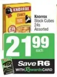Spar Knorrox Stock Cubes Assorted offer