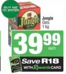Spar Jungle Oats offer