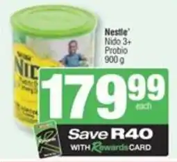 Spar Nestle Nido 3+ Probio offer