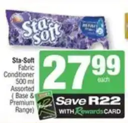 Spar Sta-Soft Fabric Conditioner Assorted offer