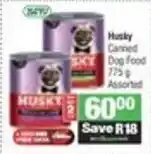 Spar Husky Canned Dog Food Assorted offer