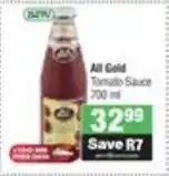 Spar All Gold Tomato Sauce offer