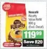 Spar Nescafe Ricoffy Value Refill offer