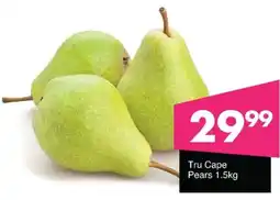 Save Tru Cape Pears offer
