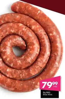 Save Big BBQ Braai Wors offer
