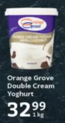 Oxford Freshmarket Orange Grove Double Cream Yoghurt offer