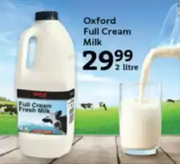 Oxford Freshmarket Oxford Full Cream Milk offer