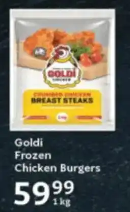 Oxford Freshmarket Goldi Frozen Chicken Burgers offer