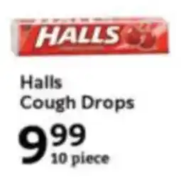 Halls Cough Drops