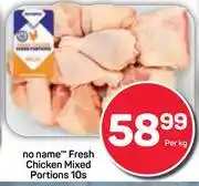 Pick n Pay Hypermarket No Name Fresh Chicken Mixed Portions-10s Per Kg offer