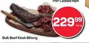 Bulk Beef Kiosk Biltong-Per Kg
