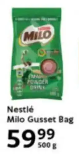 Oxford Freshmarket Nestlé Milo Gusset Bag offer