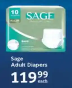 Oxford Freshmarket Sage Adult Diapers offer